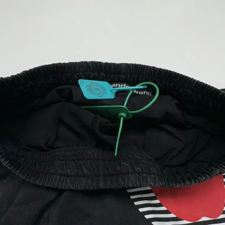 Alexander Wang Alexander Wang SS21 Black Apple Print Shorts 0079 Size 22" - 5 Thumbnail