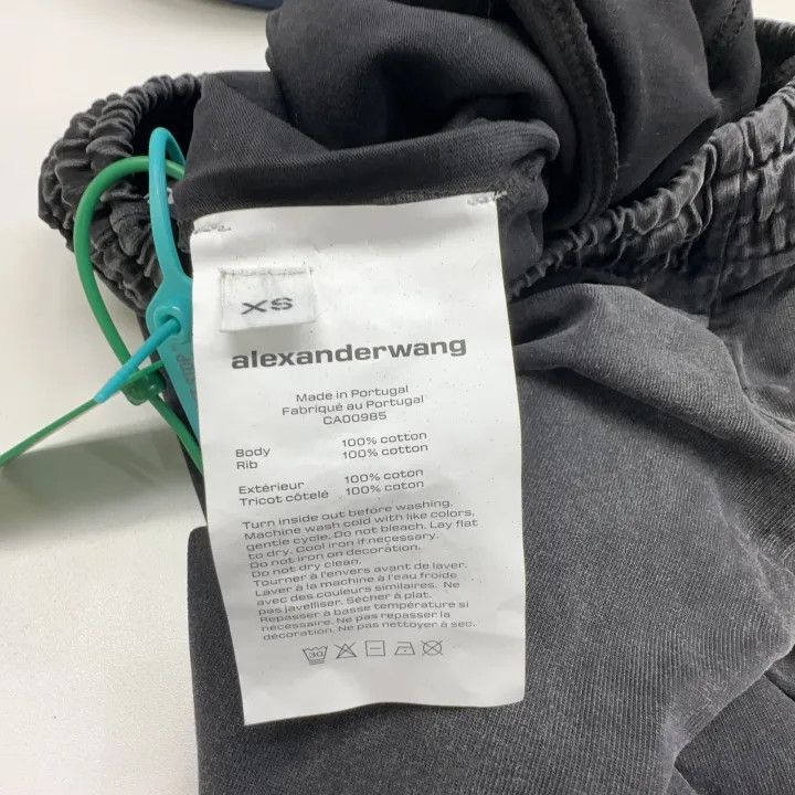 Alexander Wang Alexander Wang SS21 Black Apple Print Shorts 0079 Size 22" - 3 Thumbnail