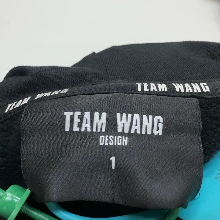 Alexander Wang TEAM WANG Black Hooded Sweatshirt 0079 Size XL / US 12-14 / IT 48-50 - 2 Thumbnail