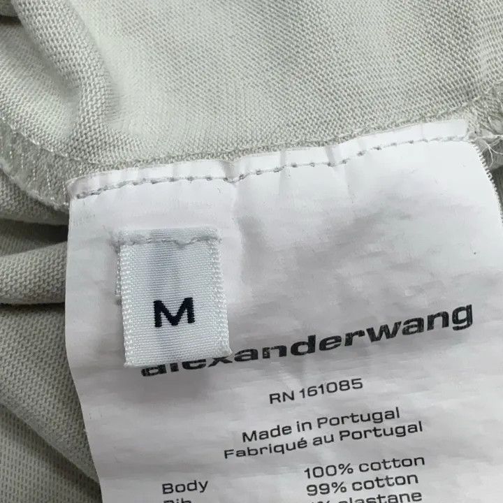 Alexander Wang Alexander Wang Gray Logo Long Sleeve T-Shirt 0079 Size M / US 6-8 / IT 42-44 - 4 Thumbnail