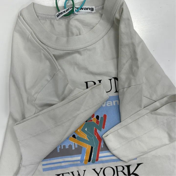 Alexander Wang Alexander Wang Printed Short Sleeve T-Shirt 0079 Size S / US 4 / IT 40 - 7 Thumbnail
