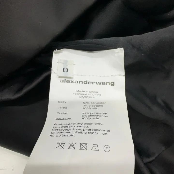 Alexander Wang Alexander Wang Black A-Line Sleeveless Dress 0079 Size XS / US 0-2 / IT 36-38 - 3 Thumbnail