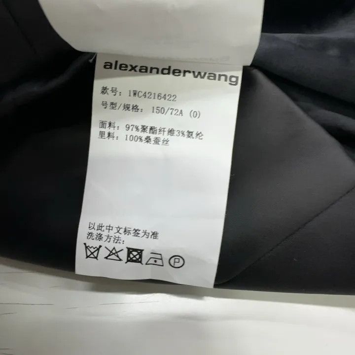 Alexander Wang Alexander Wang Black A-Line Sleeveless Dress 0079 Size XS / US 0-2 / IT 36-38 - 4 Thumbnail