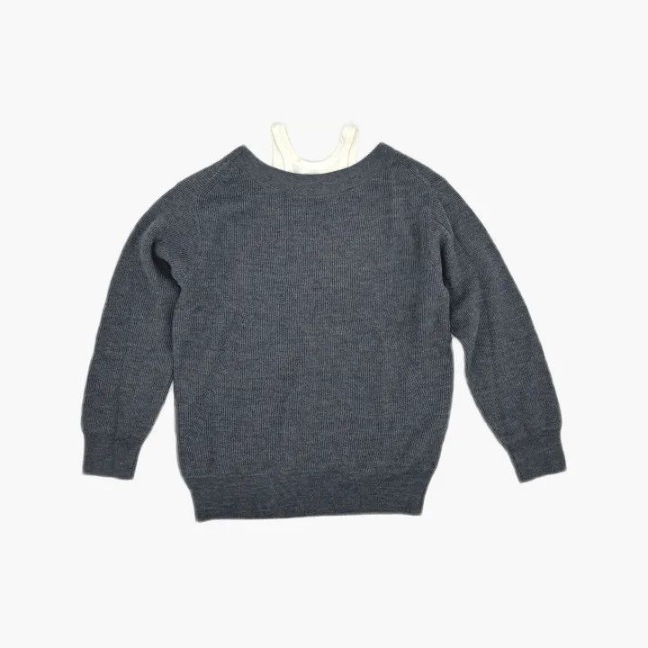 Alexander Wang Alexander Wang Stylish Gray Knitted Sweater 0079 Size S / US 4 / IT 40 - 3 Thumbnail