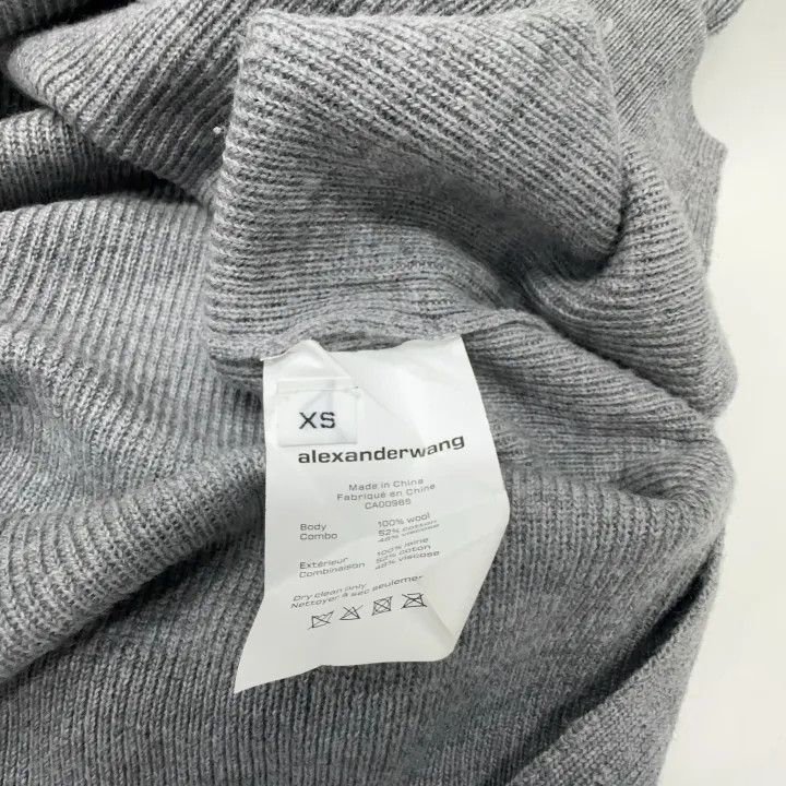 Alexander Wang Alexander Wang Casual Hoodie Knit Sweatshirt 0079 Size XS / US 0-2 / IT 36-38 - 5 Thumbnail