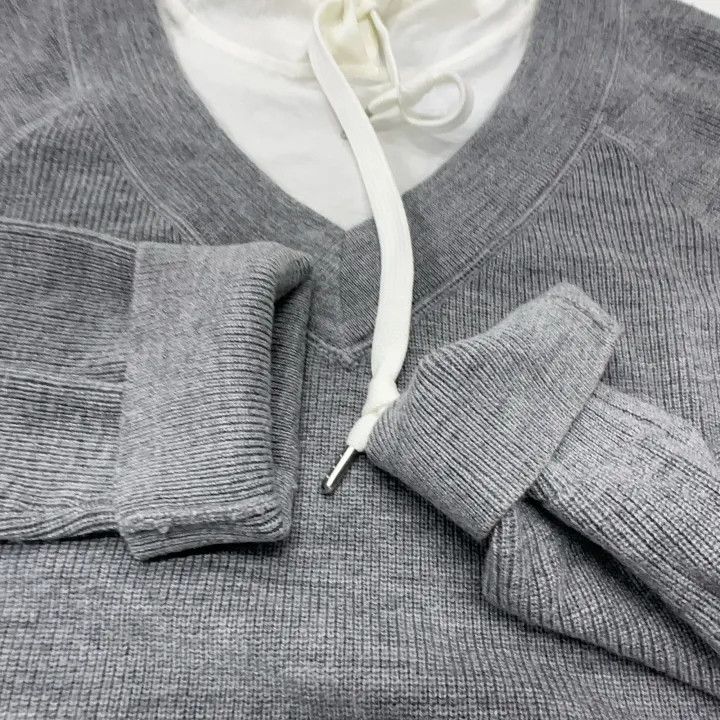 Alexander Wang Alexander Wang Casual Hoodie Knit Sweatshirt 0079 Size XS / US 0-2 / IT 36-38 - 7 Thumbnail