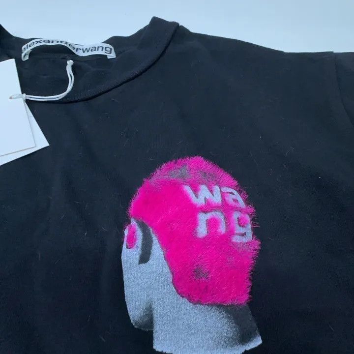 Alexander Wang Alexander Wang SS22 Graphic Print T-Shirt 0079 Size XS / US 0-2 / IT 36-38 - 7 Thumbnail