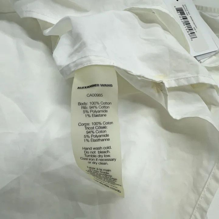 Alexander Wang Alexander Wang Stylish Versatile Solid Color Shirt 0079 Size XS / US 0-2 / IT 36-38 - 6 Thumbnail