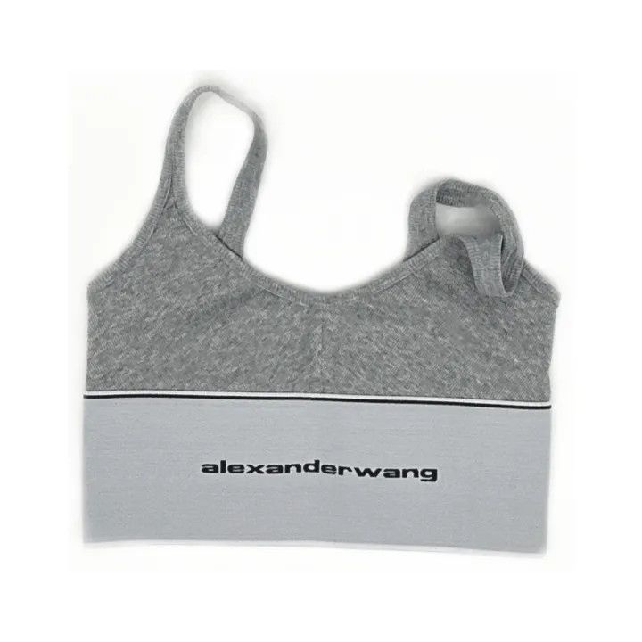 Alexander Wang Alexander Wang SS22 Logo Colorblock Knit Bra 0079 Size XS / US 0-2 / IT 36-38 - 2 Thumbnail