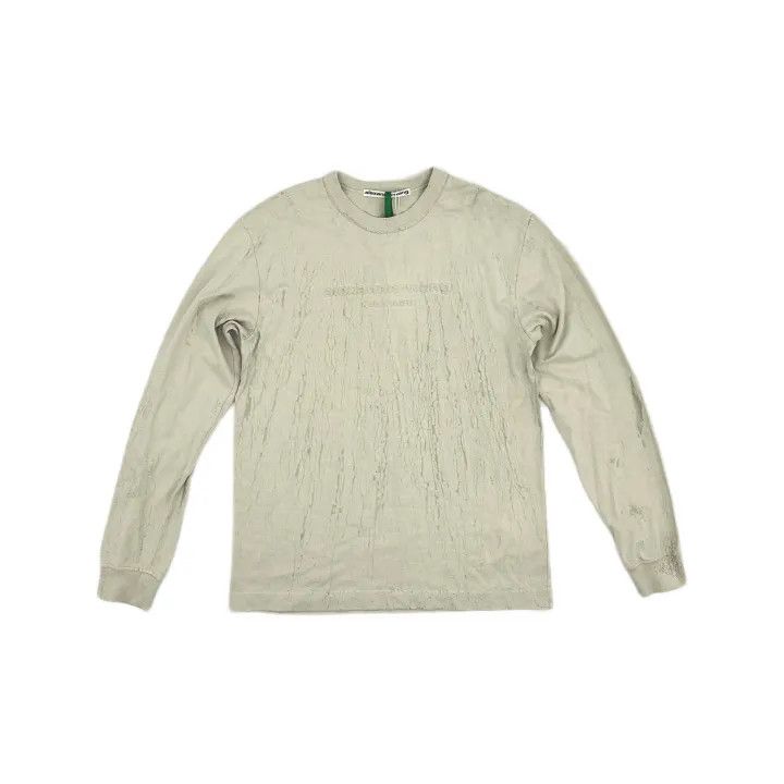 Alexander Wang Alexander Wang Logo Long Sleeve T-Shirt 0079 Size S / US 4 / IT 40 - 2 Thumbnail