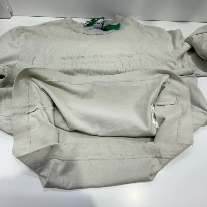 Alexander Wang Alexander Wang Logo Long Sleeve T-Shirt 0079 Size S / US 4 / IT 40 - 8 Thumbnail