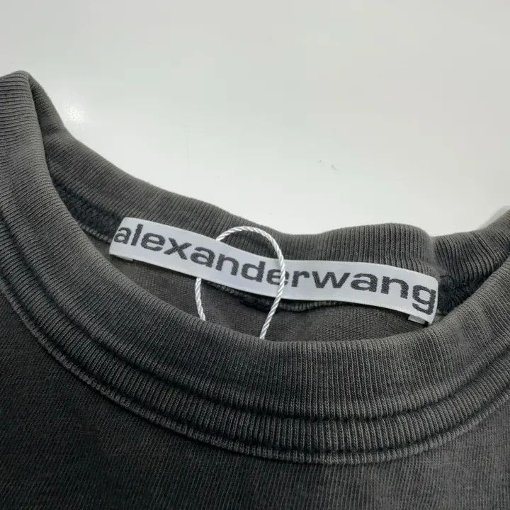 Alexander Wang Alexander Wang SS22 Black Short Sleeve T-Shirt 0079 Size XS / US 0-2 / IT 36-38 - 6 Thumbnail