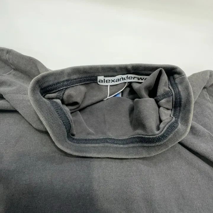 Alexander Wang Alexander Wang SS22 Black Short Sleeve T-Shirt 0079 Size XS / US 0-2 / IT 36-38 - 7 Thumbnail