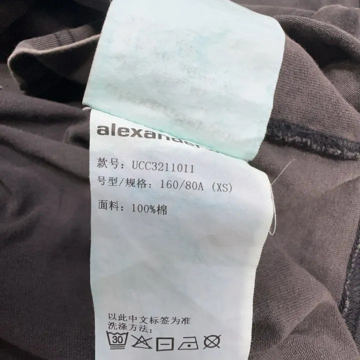 Alexander Wang Alexander Wang SS22 Black Short Sleeve T-Shirt 0079 Size XS / US 0-2 / IT 36-38 - 4 Thumbnail