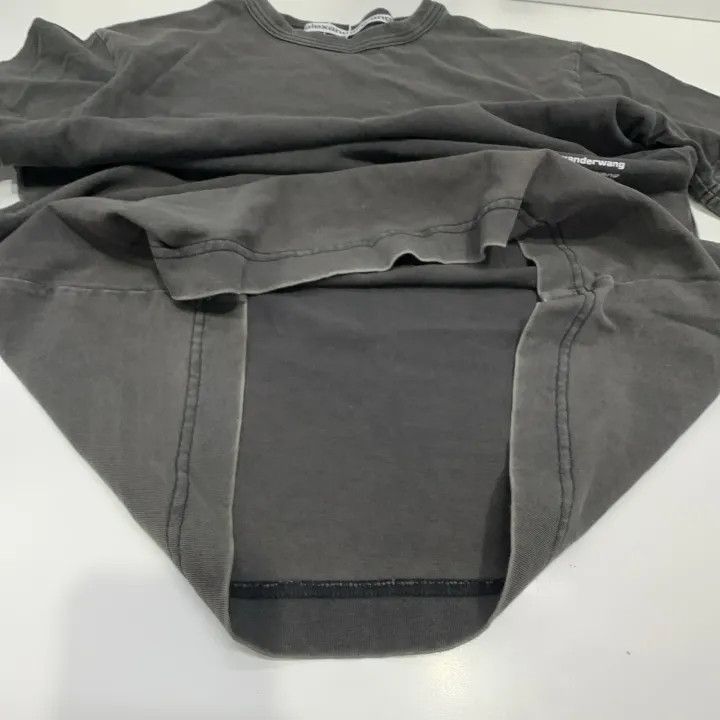 Alexander Wang Alexander Wang SS22 Black Short Sleeve T-Shirt 0079 Size XS / US 0-2 / IT 36-38 - 9 Thumbnail