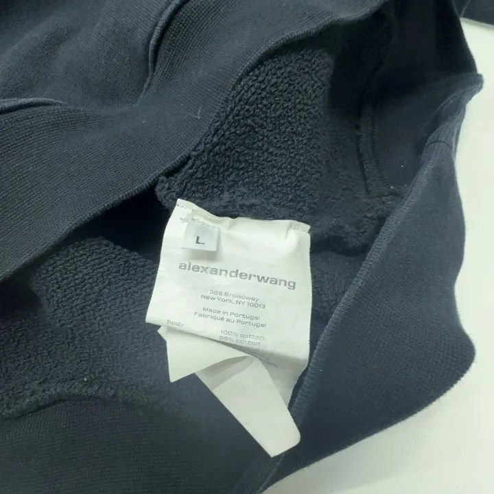 Alexander Wang Alexander Wang SS22 Black Sweatshirt With Graphic 0079 Size L / US 10 / IT 46 - 4 Thumbnail