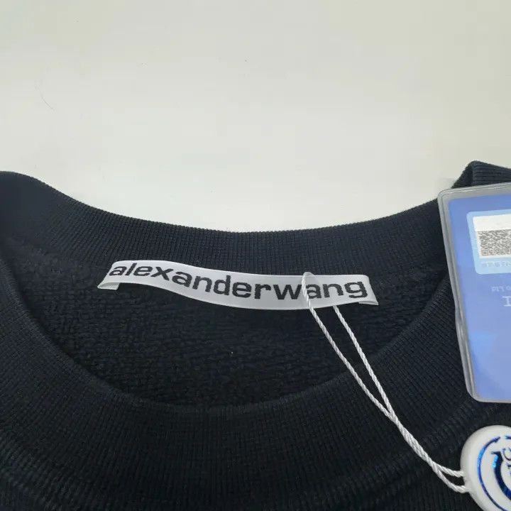 Alexander Wang Alexander Wang SS22 Black Sweatshirt With Graphic 0079 Size L / US 10 / IT 46 - 6 Thumbnail