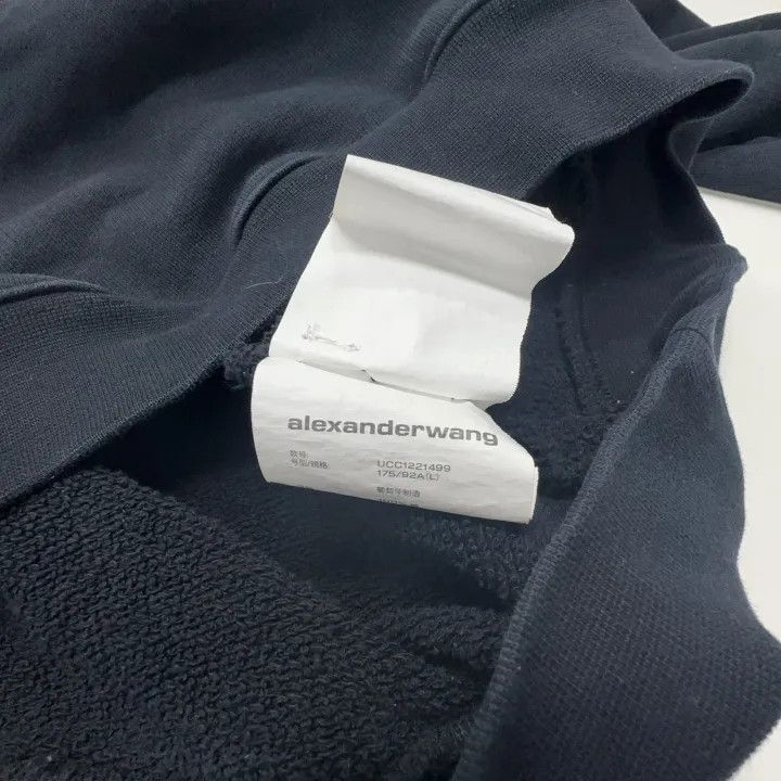 Alexander Wang Alexander Wang SS22 Black Sweatshirt With Graphic 0079 Size L / US 10 / IT 46 - 5 Thumbnail