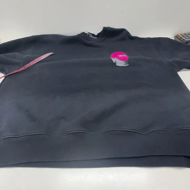 Alexander Wang Alexander Wang SS22 Black Sweatshirt With Graphic 0079 Size L / US 10 / IT 46 - 8 Thumbnail
