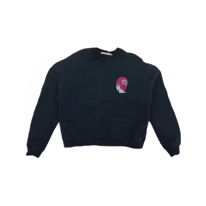 Alexander Wang Alexander Wang SS22 Black Sweatshirt With Graphic 0079 Size L / US 10 / IT 46 - 2 Thumbnail