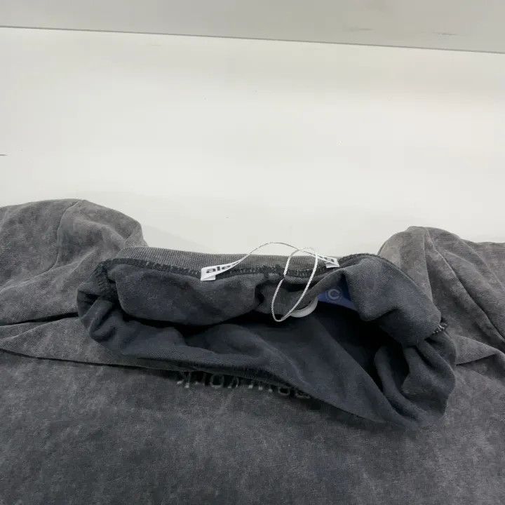 Alexander Wang Alexander Wang Black Cotton Crew Neck T-Shirt 0079 Size XXS / US 00 / IT 34 - 7 Thumbnail