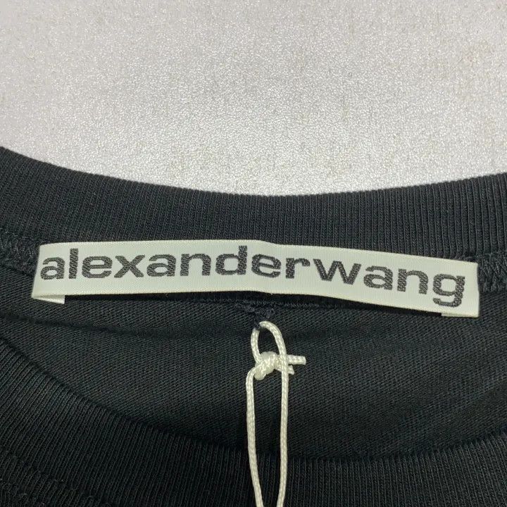 Alexander Wang Alexander Wang Unisex Long Sleeve T-shirt Black 0079 Size XS / US 0-2 / IT 36-38 - 3 Thumbnail