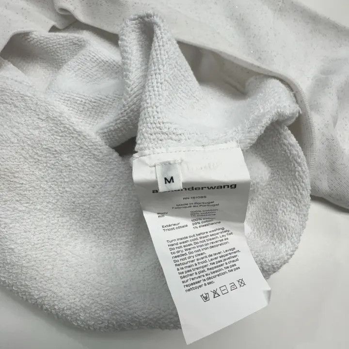 Alexander Wang Alexander Wang Heart Print Crewneck Sweatshirt 0079 Size XS / US 0-2 / IT 36-38 - 5 Thumbnail