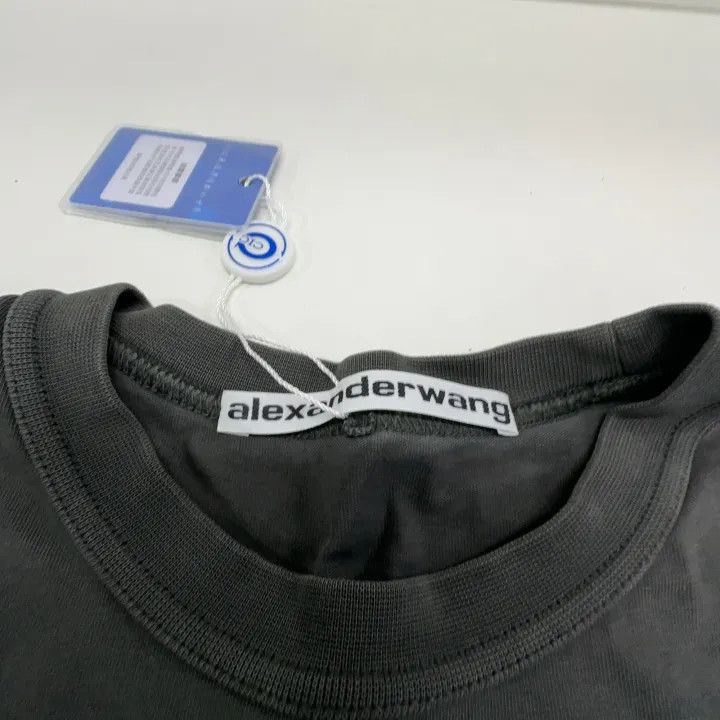 Alexander Wang Alexander Wang SS24 Logo Loose T-Shirt 0079 Size S / US 4 / IT 40 - 6 Thumbnail