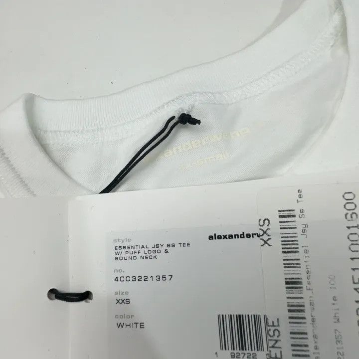 Alexander Wang Alexander Wang Logo Short Sleeve T-Shirt 0079 Size XXS / US 00 / IT 34 - 5 Thumbnail