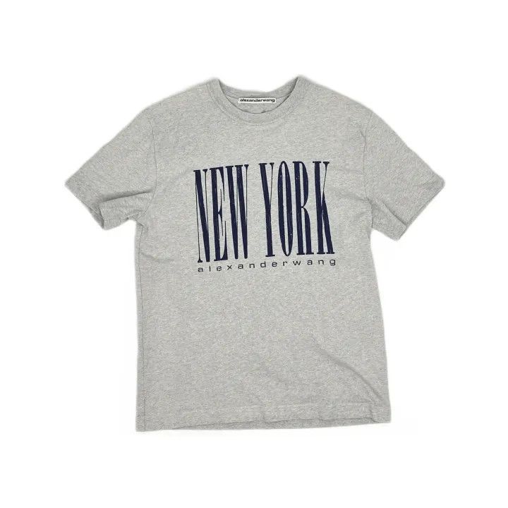 Alexander Wang Alexander Wang FW22 Printed Crew Neck T-Shirt 0079 Size S / US 4 / IT 40 - 2 Thumbnail