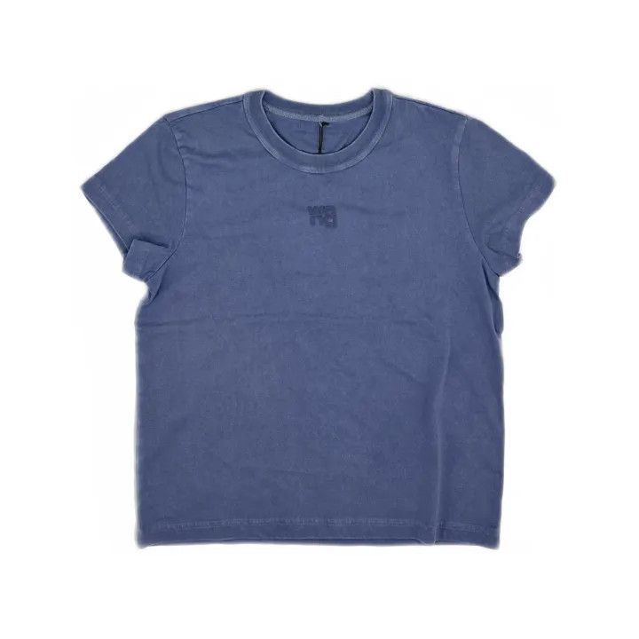Alexander Wang Alexander Wang Casual Solid Color Short Sleeve Top 0079 Size XS / US 0-2 / IT 36-38 - 2 Thumbnail