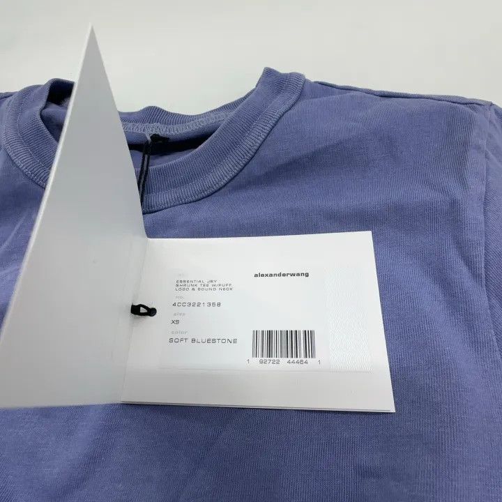 Alexander Wang Alexander Wang Casual Solid Color Short Sleeve Top 0079 Size XS / US 0-2 / IT 36-38 - 5 Thumbnail