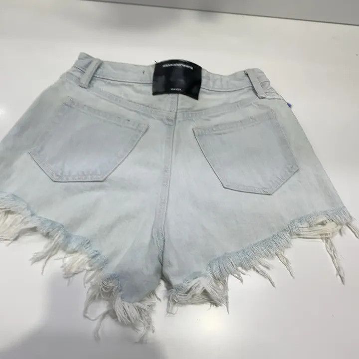 Alexander Wang Alexander Wang Casual Stylish Denim Shorts 0079 Size 24" / US 00 / IT 34 - 9 Thumbnail