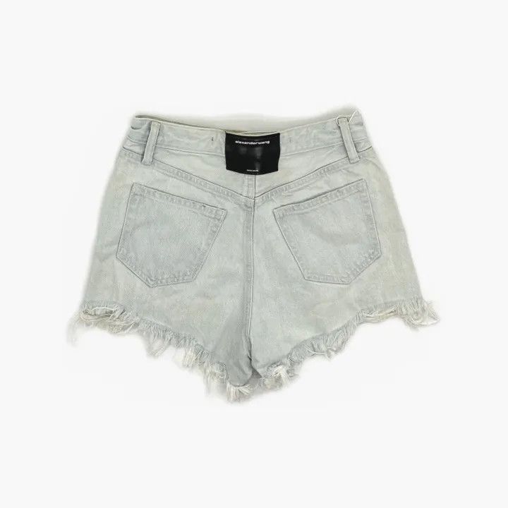 Alexander Wang Alexander Wang Casual Stylish Denim Shorts 0079 Size 24" / US 00 / IT 34 - 3 Thumbnail