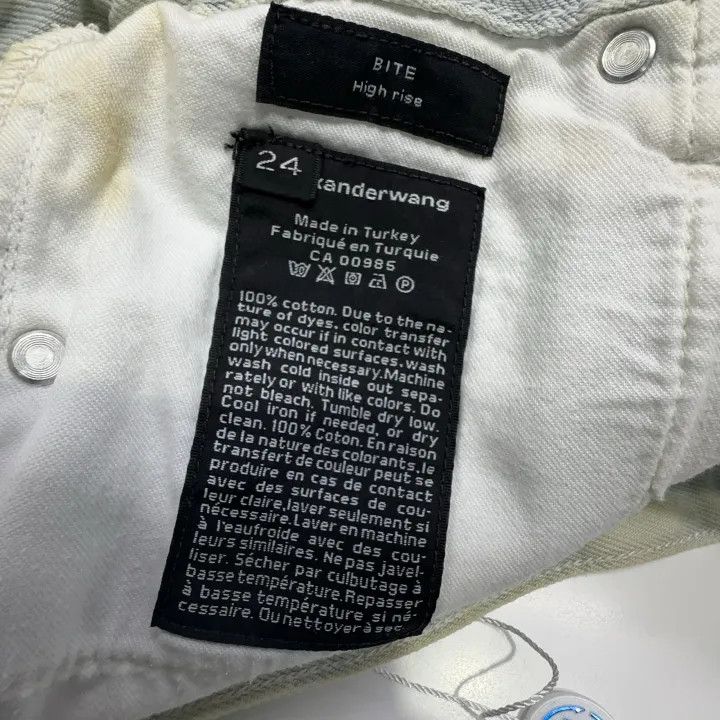 Alexander Wang Alexander Wang Casual Stylish Denim Shorts 0079 Size 24" / US 00 / IT 34 - 5 Thumbnail