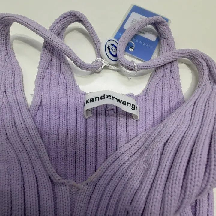Alexander Wang Alexander Wang Casual Solid Color Tank Top 0079 Size XS / US 0-2 / IT 36-38 - 5 Thumbnail