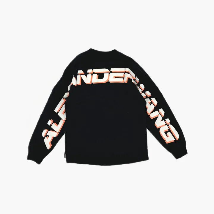 Alexander Wang Alexander Wang Casual Oversized Long Sleeve Sweatshirt 0079 Size XS / US 0-2 / IT 36-38 - 3 Thumbnail