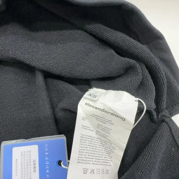 Alexander Wang Alexander Wang Casual Oversized Long Sleeve Sweatshirt 0079 Size XS / US 0-2 / IT 36-38 - 4 Thumbnail