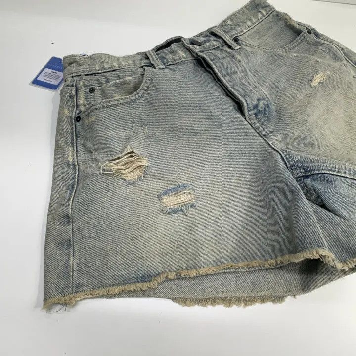 Alexander Wang Alexander Wang Casual Fashion Denim Shorts 0079 Size 26" / US 2 / IT 38 - 7 Thumbnail