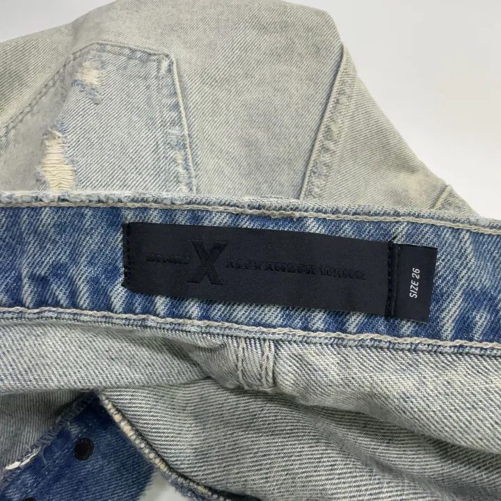 Alexander Wang Alexander Wang Casual Fashion Denim Shorts 0079 Size 26" / US 2 / IT 38 - 5 Thumbnail