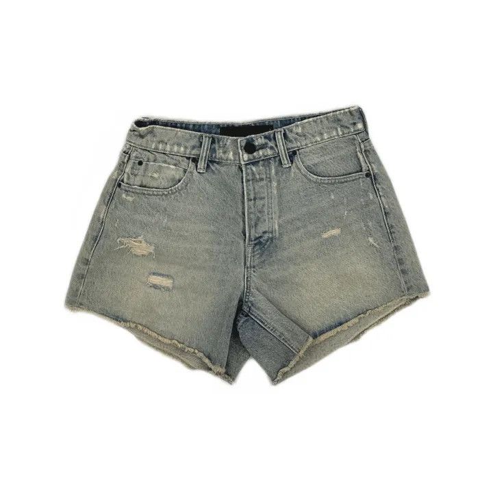Alexander Wang Alexander Wang Casual Fashion Denim Shorts 0079 Size 26" / US 2 / IT 38 - 2 Thumbnail