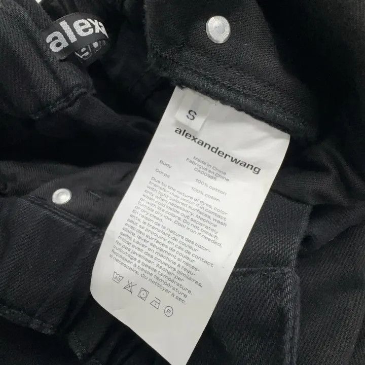 Alexander Wang Alexander Wang Solid Casual Long Pants 0079 Size 23" - 4 Thumbnail