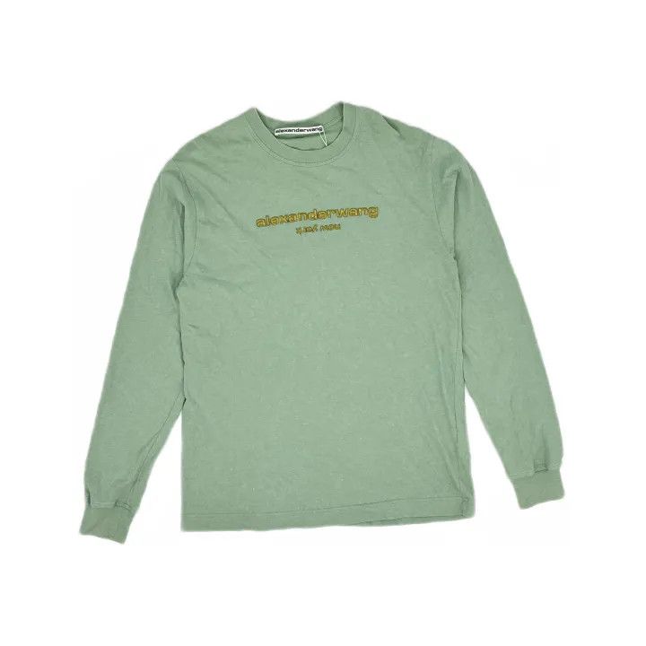 Alexander Wang Alexander Wang Casual Long Sleeve T-shirt 0079 Size S / US 4 / IT 40 - 2 Thumbnail