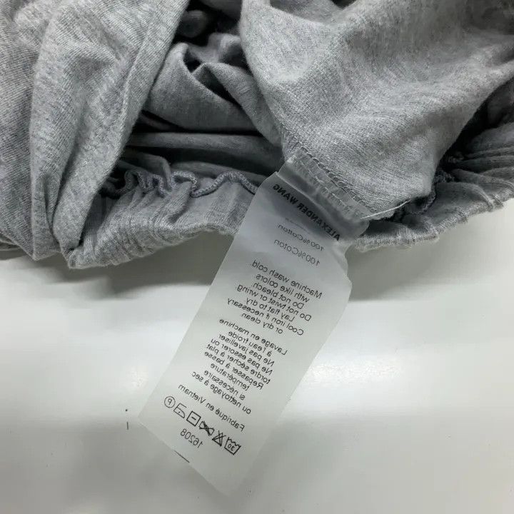 Alexander Wang Alexander Wang Casual Stylish Solid Color T-Shirt 0079 Size XS / US 0-2 / IT 36-38 - 4 Thumbnail