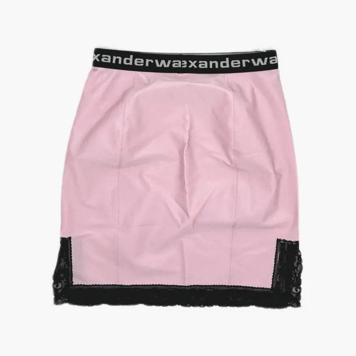 Alexander Wang Alexander Wang Pink Lace Trim A-Line Skirt 0079 Size 27" / US 4 / IT 40 - 3 Thumbnail