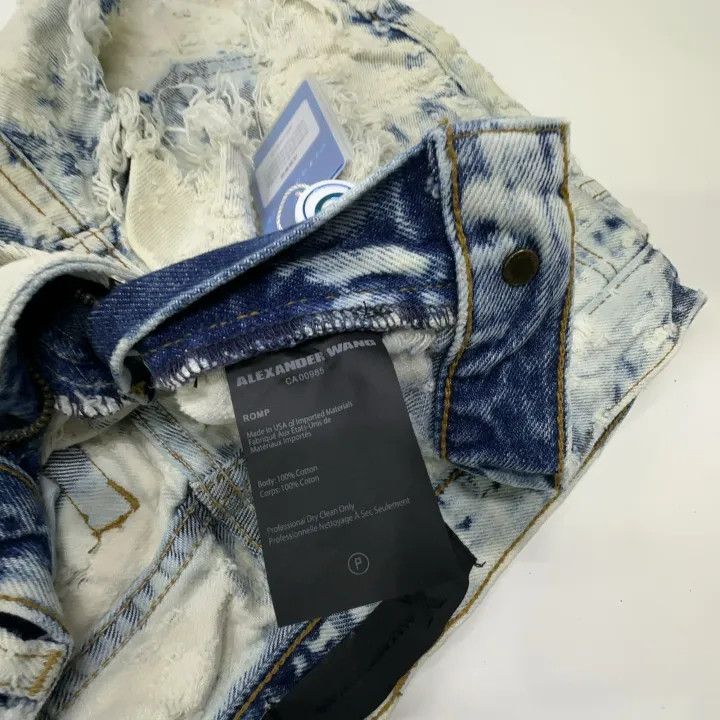 Alexander Wang Alexander Wang Casual Denim Shorts 0079 Size 26" / US 2 / IT 38 - 5 Thumbnail