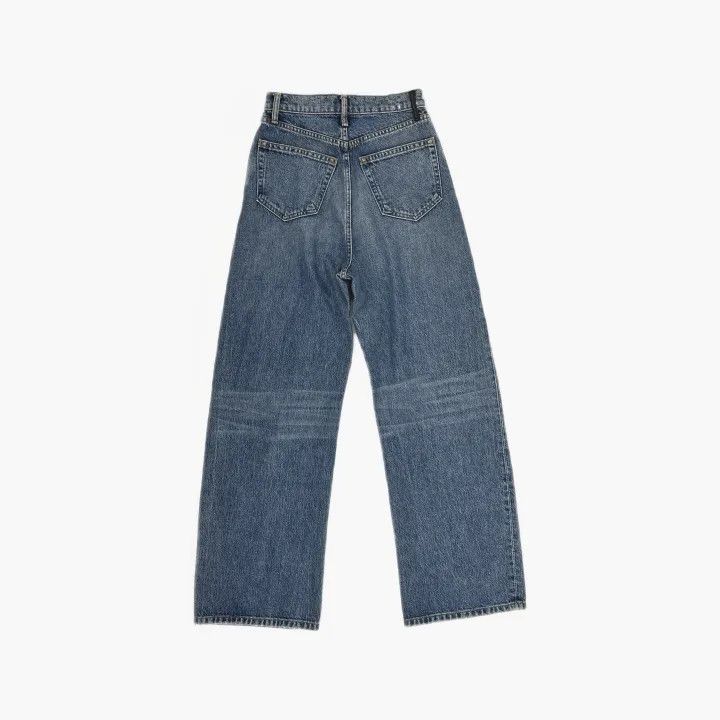 Alexander Wang Alexander Wang High-Waisted Straight Leg Jeans 0079 Size 25" / US 0 / IT 36 - 3 Thumbnail