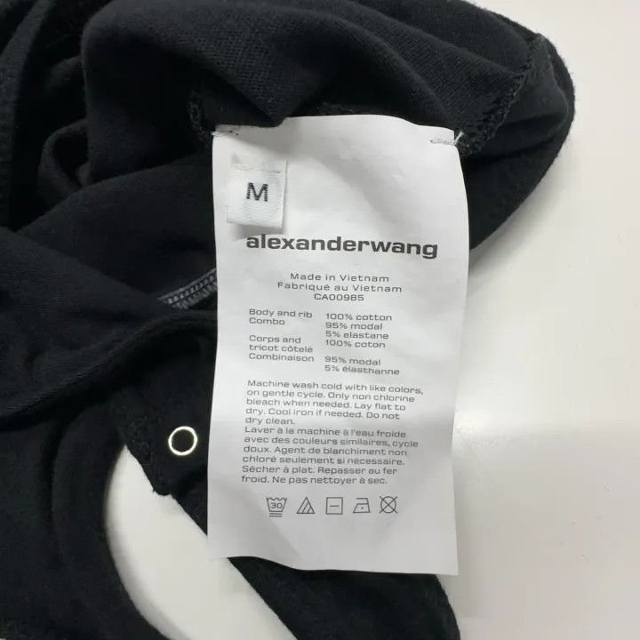 Alexander Wang Alexander Wang Casual Solid Color Bodysuit 0079 Size M / US 6-8 / IT 42-44 - 4 Thumbnail