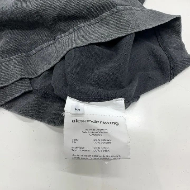 Alexander Wang Alexander Wang Long Sleeve Logo Sweatshirt for Unisex 0079 Size M / US 6-8 / IT 42-44 - 4 Thumbnail