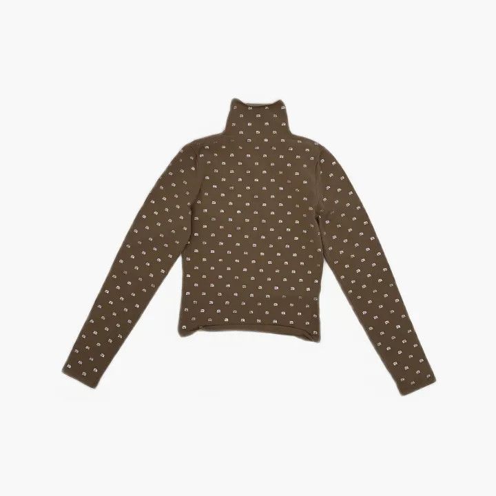 Alexander Wang Alexander Wang Chic Turtleneck Long Sleeve T-Shirt 0079 Size XS / US 0-2 / IT 36-38 - 3 Thumbnail